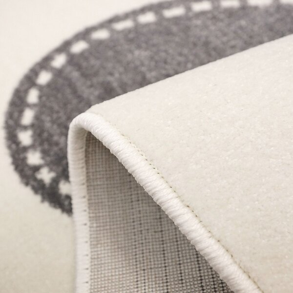 Model Oita 18134, Covor Copii in culori pale, Crem 120x170