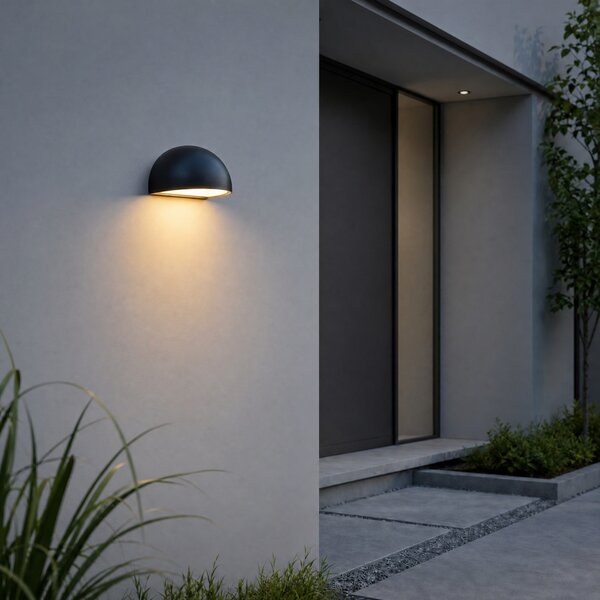 Lampă de Exterior Nordlux, BERGEN, reglabil, Negru, Metal, Modern