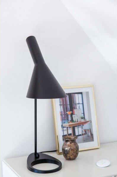 Lampă de masă Louis Poulsen, AJ, Negru, Camera de zi, Metal, Design