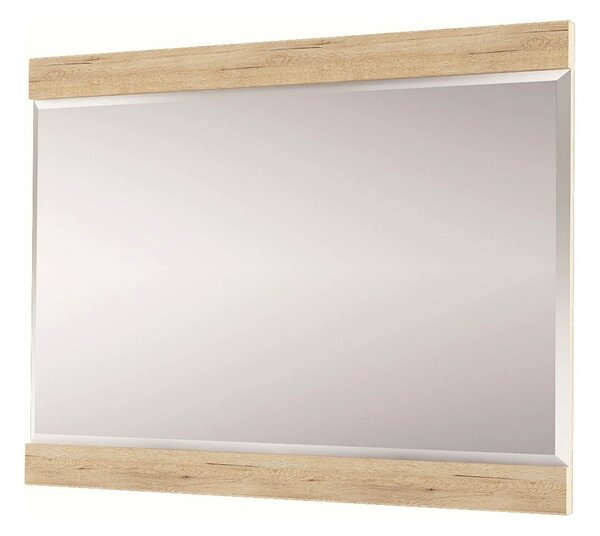 Oglinda OSKAR, stejar San Remo, PAL laminat, 80x3x62 cm