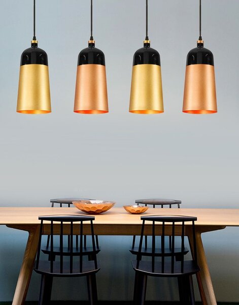 Lampa SUSPENDABILA Fox ROSE Gold