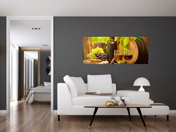 Tablou - Vinuri (120x50 cm)
