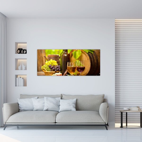 Tablou - Vinuri (120x50 cm)