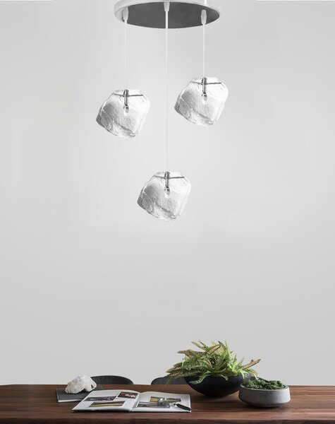 Lampa ICE APP320 moderna Design Loft tripla