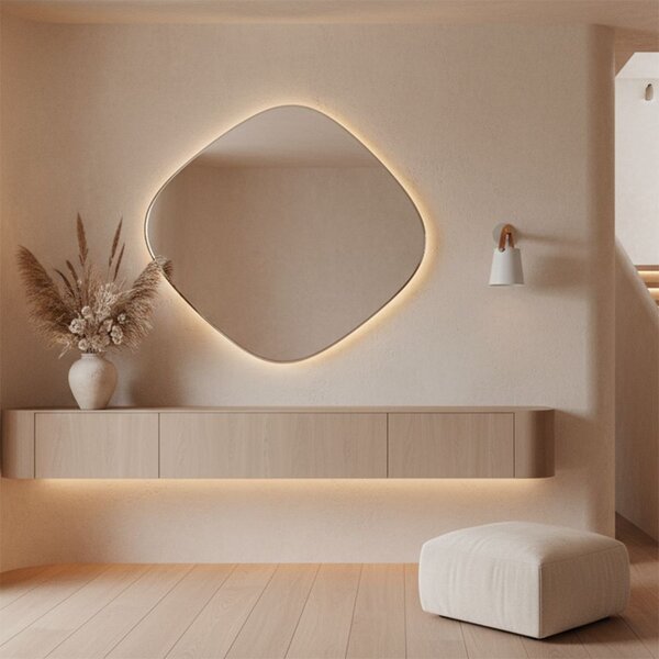 Aplica de perete din metal cu o curea alba APP467-1W