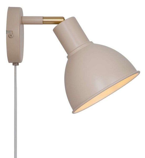 Lampă de perete Nordlux, Bej, Camera de zi, Metal