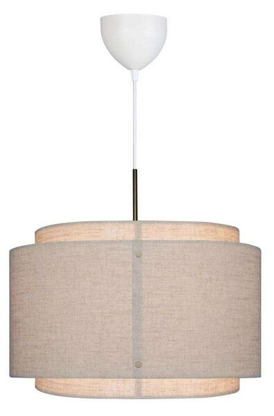Lustră Pendul DFTP by Nordlux, Takai, reglabil, Bej, Camera de zi, Țesătură / Textil, Design