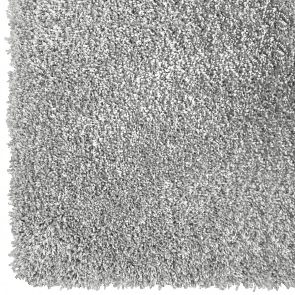 Covor Belgian din Microfibra, Lavabil, Fir moale, Gri 60 x 115