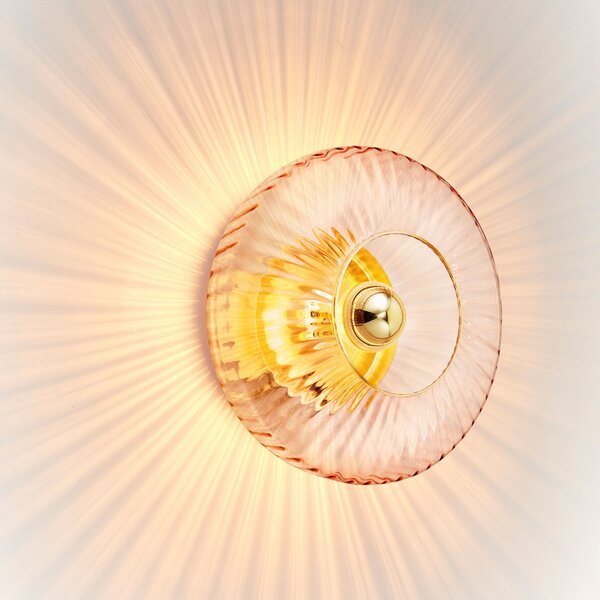 New Wave Optic Aplică de Perete XL Rose/Gold - Design By Us DESIGN BY US