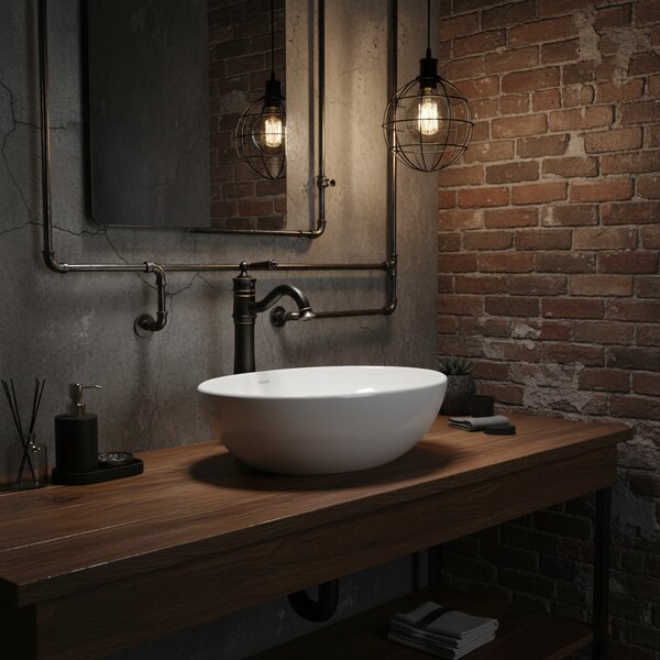 Baterie lavoar Rea Vintage Old Black inalta