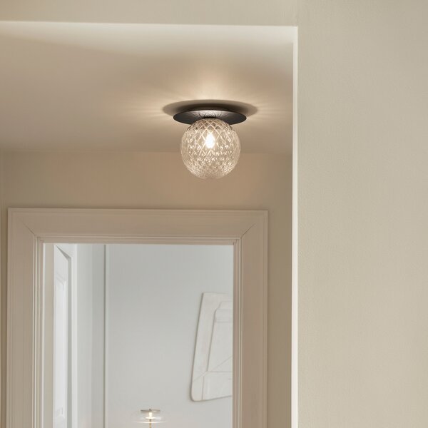 Lampă de perete Nuura Aps, Liila 1, reglabil, Negru, Baie, Sticlă, Scandinavă