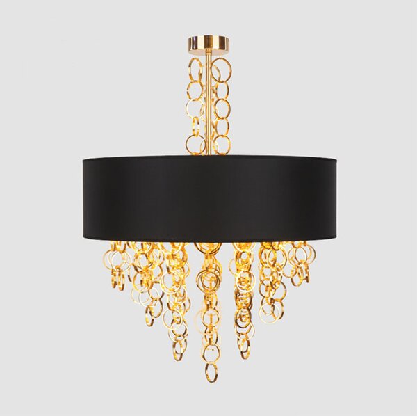 Lampa SUSPENDABILA Black Gold 45cm APP683-3CP