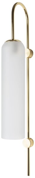 Lampă de perete din sticlă Aurie APP664-1W