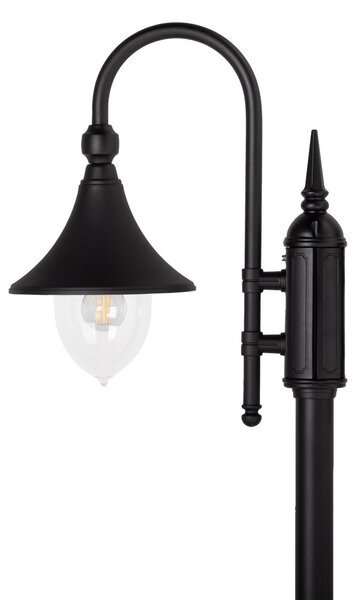 Lampă de Exterior Norlys, Negru, Terasă, Aluminiu