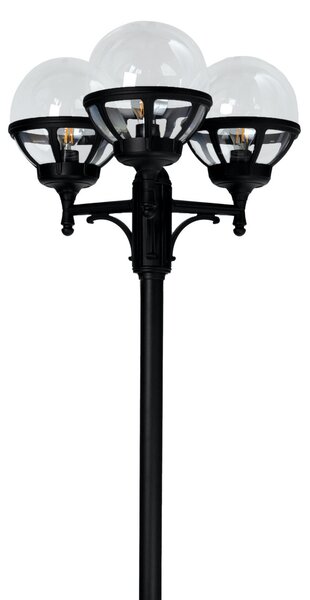 Lampă de Exterior Norlys, Negru, Terasă, Aluminiu