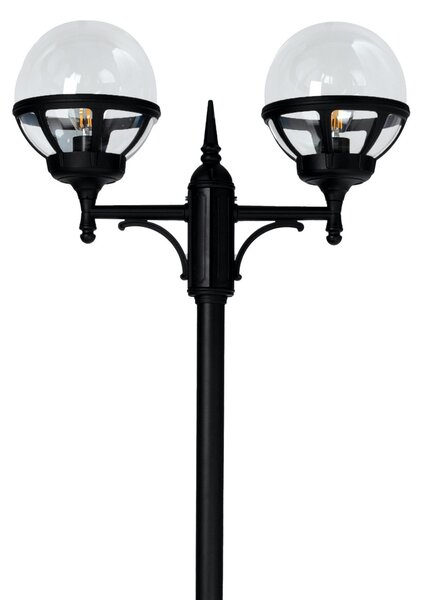 Lampă de Exterior Norlys, Negru, Terasă, Aluminiu