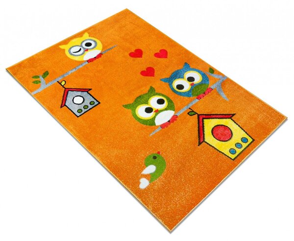 Kolibri Bufnite, Model pentru Copii 11205 160, Orange 100 x 200