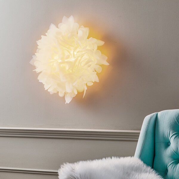Lampă de perete Slamp, Veli, reglabil, Alb, Camera de zi, Plastic, Design