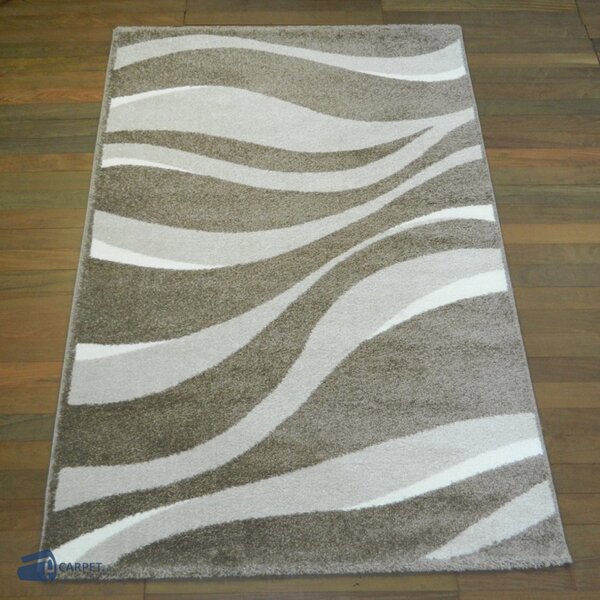 Covor Sufragerie Dormitor, Model Sky 17010-12, Crem 80x150 cm