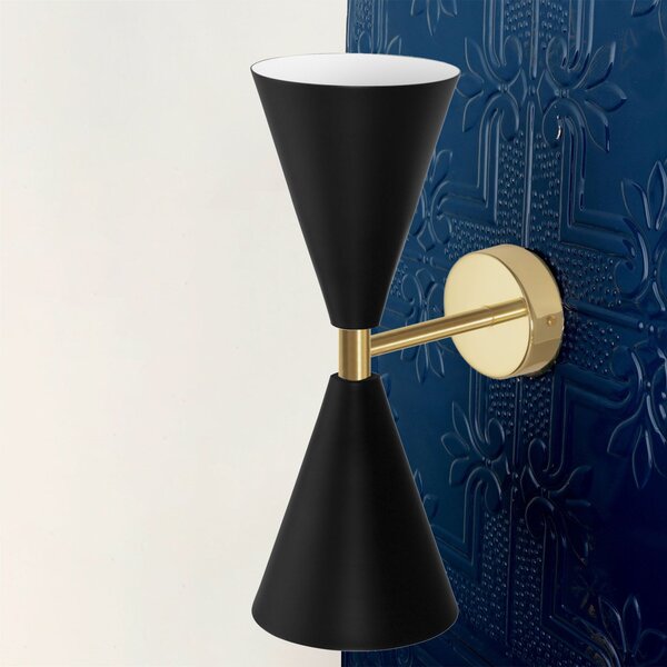 Aplica de perete APP1140-2W black gold