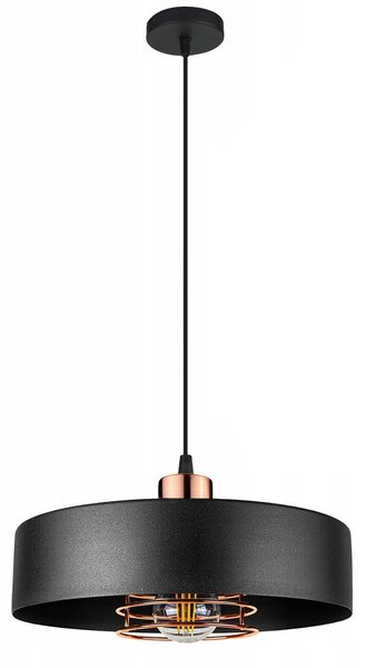 Lampă suspendată APP1246-1CP Black/Rose gold