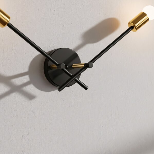Lampa de perete APP1119-2W Black