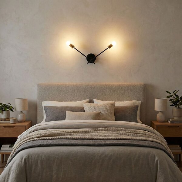Lampa de perete APP1119-2W Black