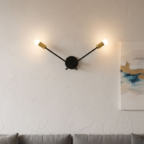 Lampa de perete APP1119-2W Black