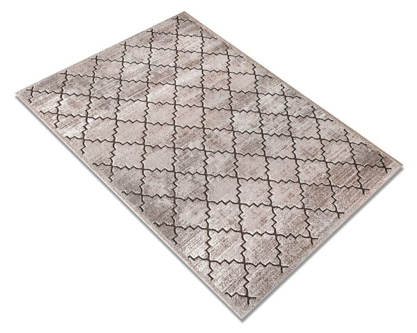 Covor Living Dormitor, Model Fashion 32019 120, Crem Maro 80x150