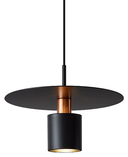 Lampă suspendată APP1145-1CP Black Rose Gold