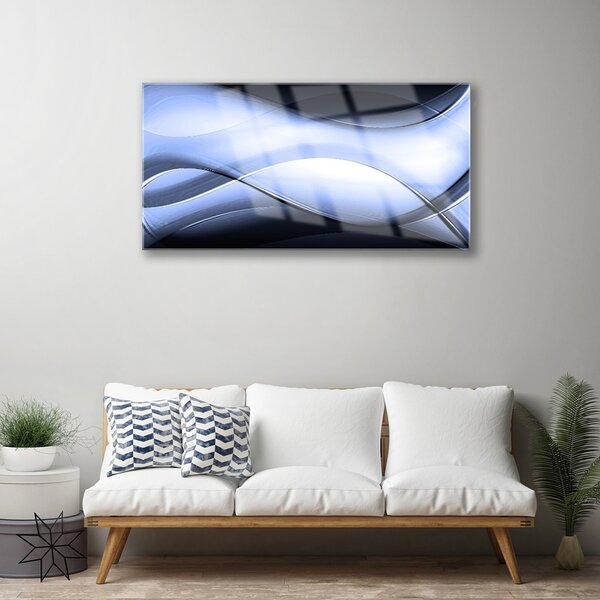 Tablouri acrilice Abstract Art Violet Negru