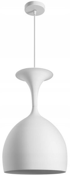 LAMPA DE TAVAN SUSPENDABILA METAL alb
