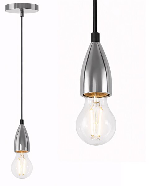 Lampa DE TAVAN SUSPENDABILA Crom APP358-1CP