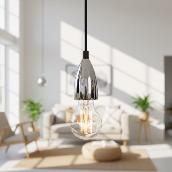 Lampa DE TAVAN SUSPENDABILA Crom APP358-1CP