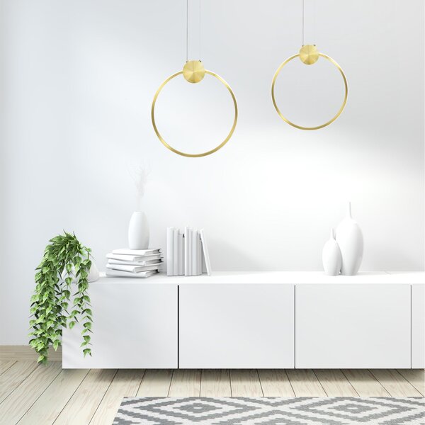 Lampă de tavan LED APP1393-CP GOLD 30cm