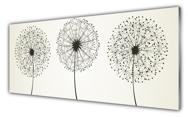 Tablouri acrilice Flori Floral Gray