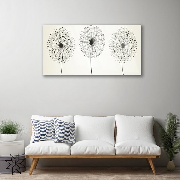 Tablouri acrilice Flori Floral Gray