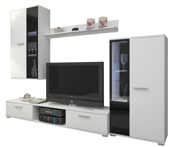 Mobilier living Saul (Alb) (fără iluminat). 610001