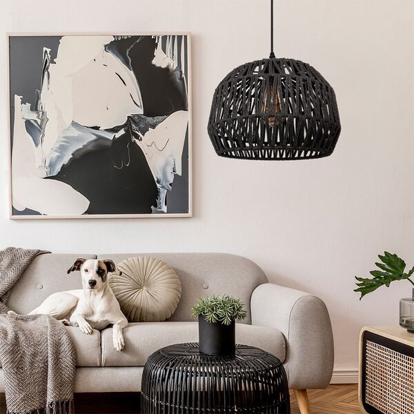 Lampă de tavan APP1483-1CP Black