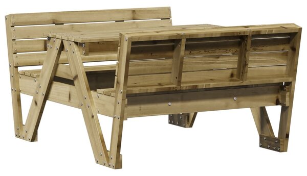 Masă de picnic pentru copii, 88x122x58 cm lemn impregnat de pin