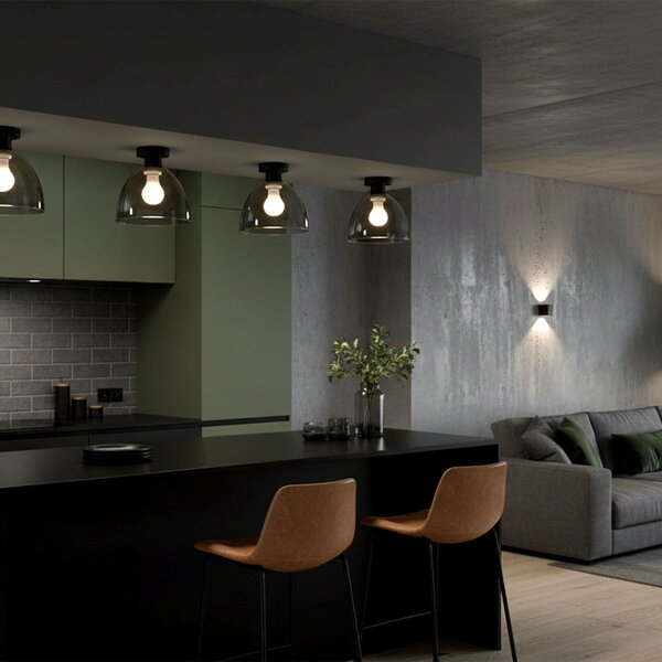 Lampă de tavan APP1303-1C Black