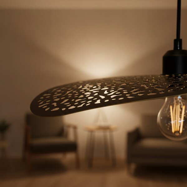 Lampă de tavan APP1468-1CP BLACK/OLD GOLD