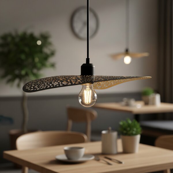 Lampă de tavan APP1468-1CP BLACK/OLD GOLD