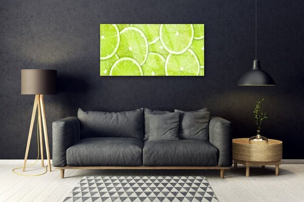 Tablou pe sticla Lime Bucătărie Verde