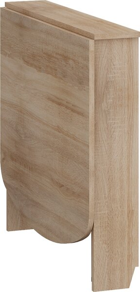 Masă de sufragerie extensibilă Elston 6 (stejar deschis sonoma) (pentru 2 persoane). 746439