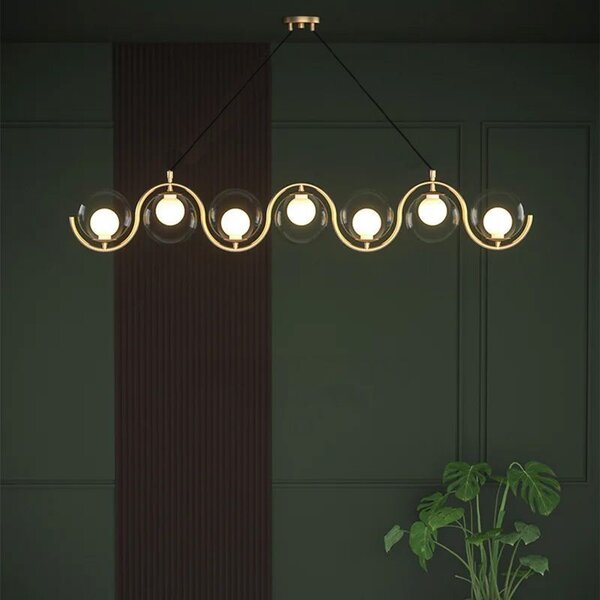 Lampă de tavan APP1441-7CP GOLD