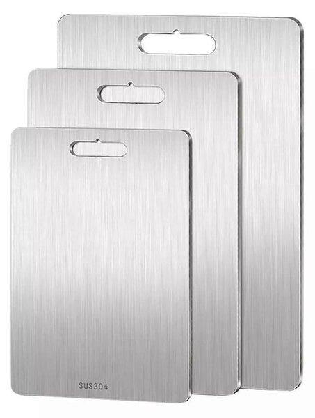 Set 3 tocatoare din otel inoxidabil 24/ 30/ 34 cm