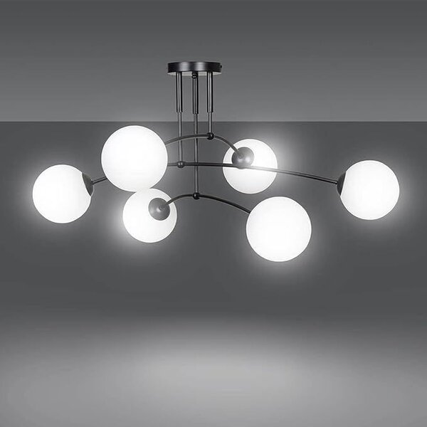Lampa Black APP1576-6C