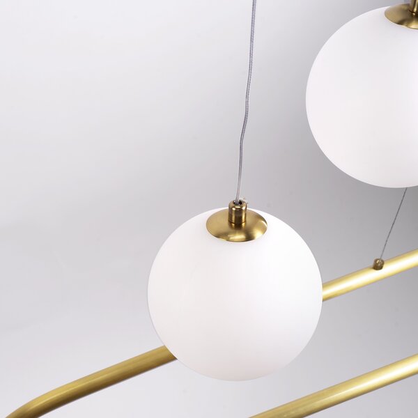 Lampa LED LHJ039-CP BRUSH GOLD