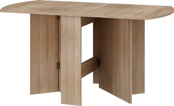 Masă de sufragerie extensibilă Elston 2 (stejar deschis sonoma) (pentru 4 până la 6 persoane). 746437